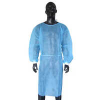 Blue Medical Surgical Isolation Gown