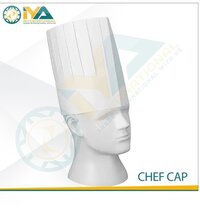 White Non Woven Chef Cap And Paper Chef Cap