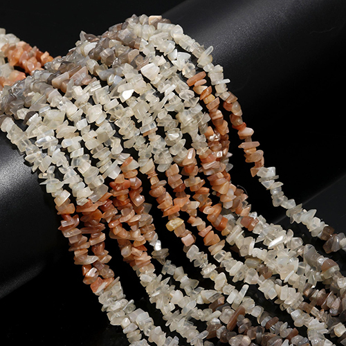 Certified Natural Multi Moonstone Gemstone