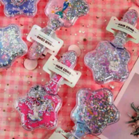 Unicorn star hair comb