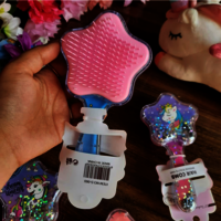 Unicorn star hair comb