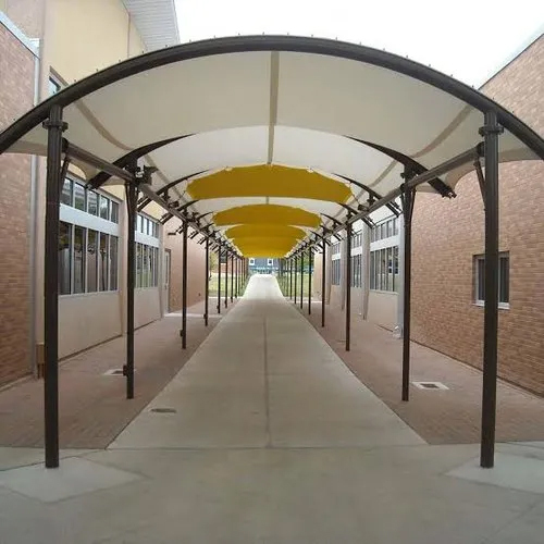 Walkway Covering Tensile Structure Shed