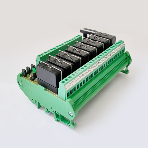 Relay Module Ae-08-024D-1-B-C - Color: Black & Green