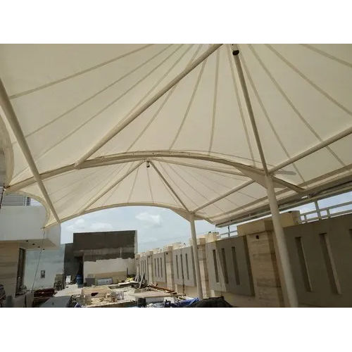 White Pri Fabricated Tensile Fabric Structrure at Best Price in Kota ...