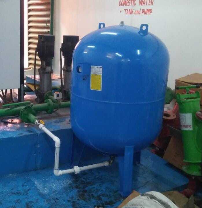 500L/16Bar HydroPneu Replaceable Bladder MS Pressure Tanks