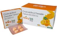 Cholecalciferol Chewable Tablets 60000 Iu - Drug Type: General Medicines