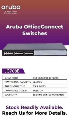 JG708B HPE OfficeConnect 1420-24G Switch