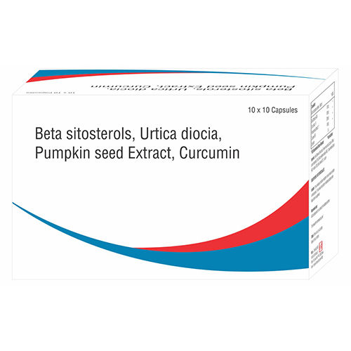 Beta Sitosterols, Urtica Diocia, Pumpkin Seed Extract, Curcumin Capsule