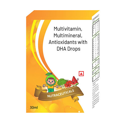 Multivitamin, Multimineral, Antioxidants with DHA Drops