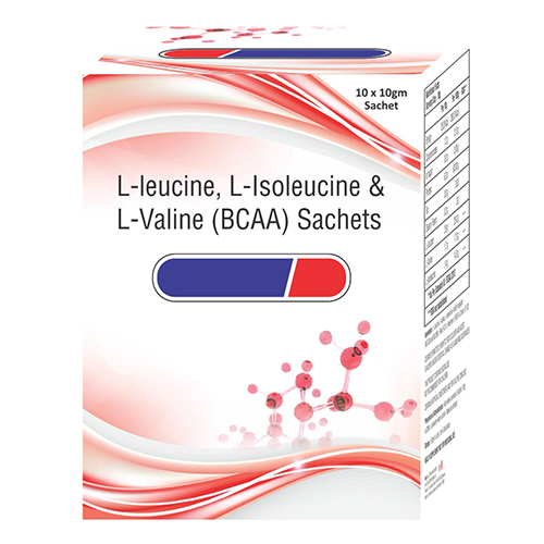 L-Leucine, L-Isoleucine And L-Valine (BCAA) Sachets