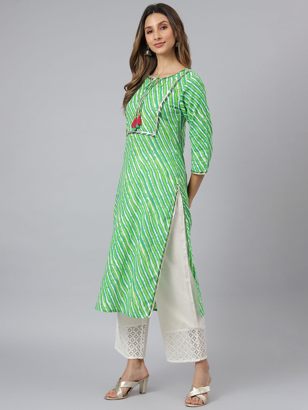 women fancy cotton kurti