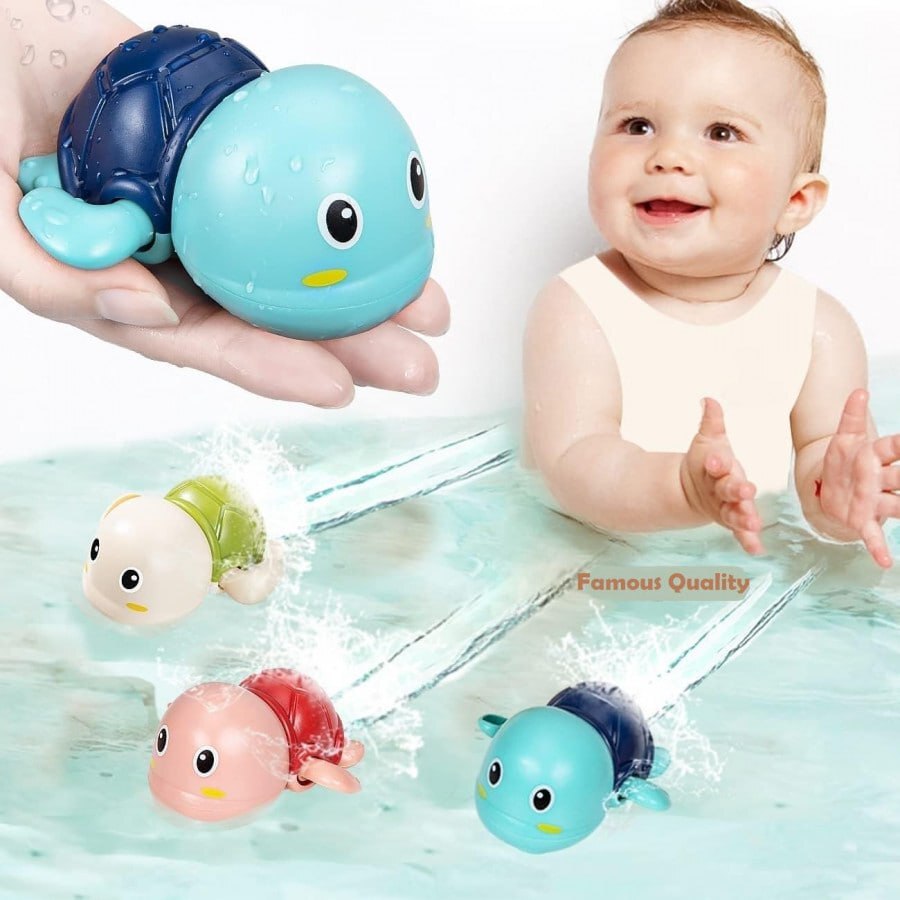 SWIMMING TURTLE BATH TOY