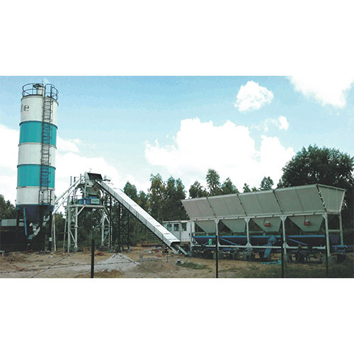 Stationary Type Concrete Batching Plant