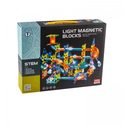 LIGHT MAGNETIC BLOCKS (110 PCS)