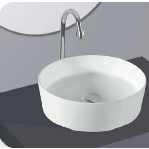 White Goldy Table Top Wash Basin