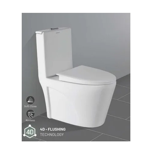 One Piece Euro 4D Water Closet