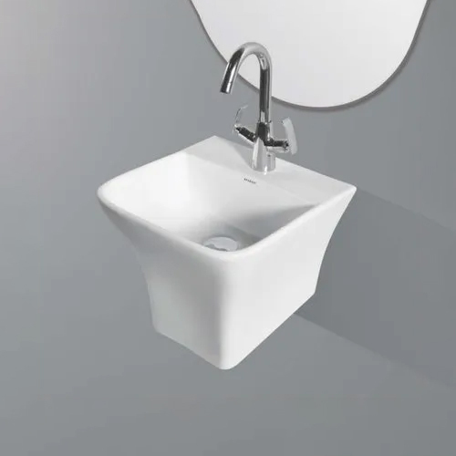 Ellips Wall Mounted One Piece Basin