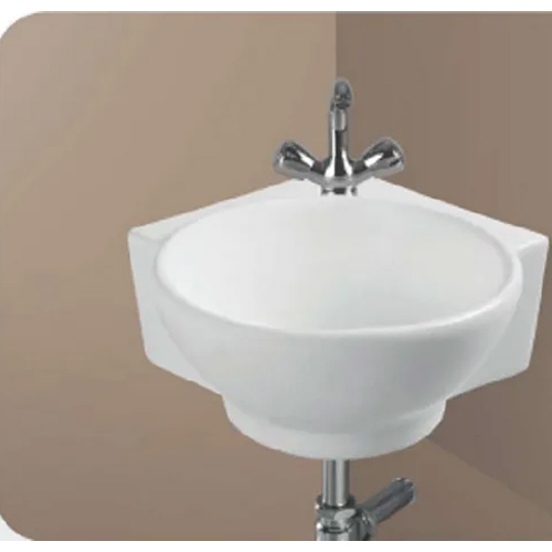 Ceramic Corner Wash Basin