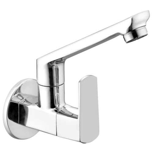 Silver Brass Sink Cock