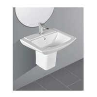 Nova Half Pedestal Wash Basin