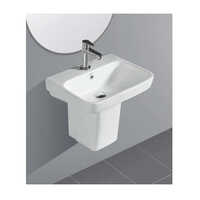 Campas Half Pedestal Wash Basin