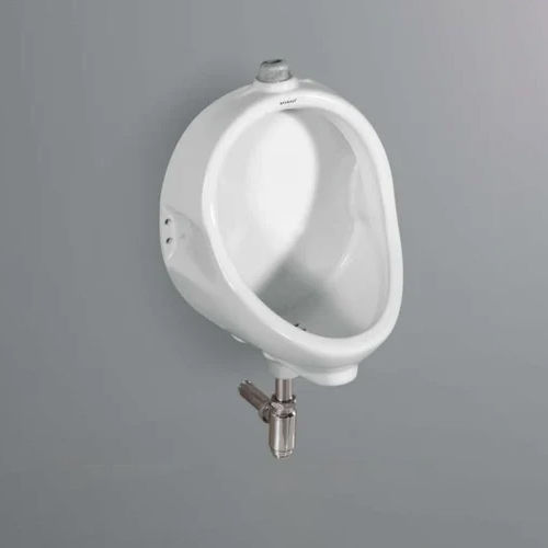 White Ceramic Flat Back Gents Urinal