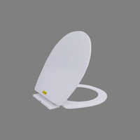 Plastic Pluto Soft Close Toilet Seat Cover