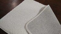 Micro Polyester TPR Rubber Backed Hotel Bath Rugs 20x30 Inches