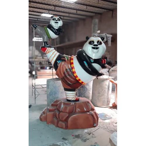 FRP Kungfu Panda Statue