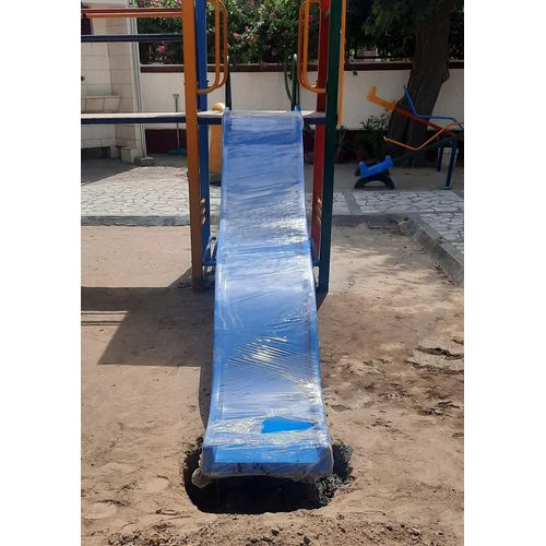 FRP Wave Slide - Kids Outdoor Playground Equipment, Safe for Ages 5 to 6 Years, Engaging Play Experience