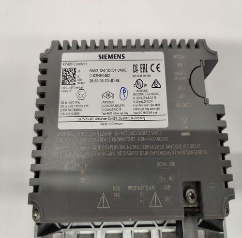 SIEMENS 6AV2 124-1DC01-0AX0  KP400 COMFORT