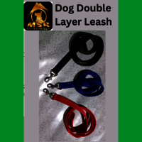 DOG LEASH DOUBLE LAYER ( PP/ NYLON)