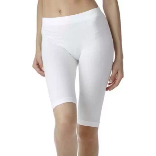 Ladies White Cycling Shorts