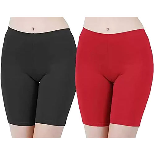 Ladies Plain Cycling Shorts Set - Age Group: Adult