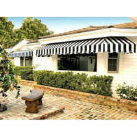 Outdoor Striped Awning