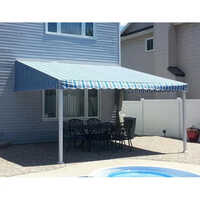 Storefront Striped Awnings