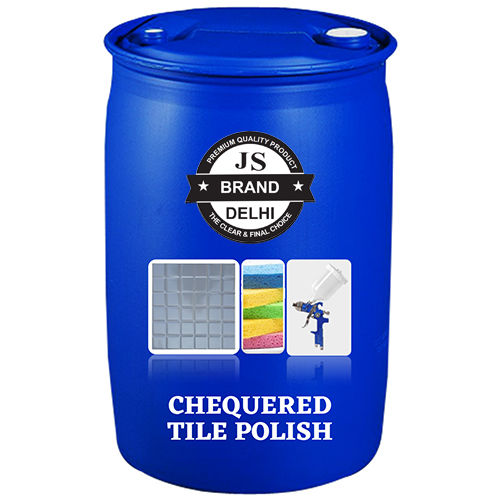 Chequered Tile Liquid Polish Application: Industrial