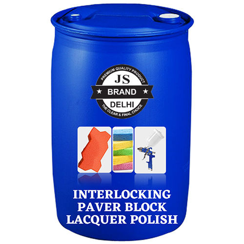 Interlocking Paver Block Lacquer Polish