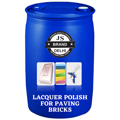 Lacquer Polish For Paving Bricks