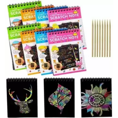 Scracth art cards