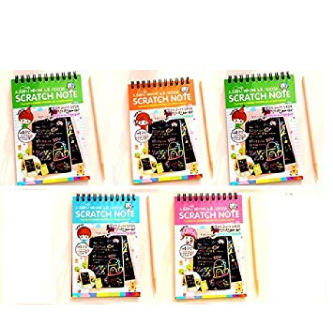 Scracth art cards