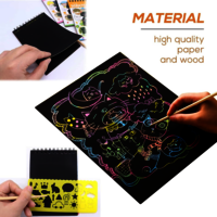 Scracth art cards