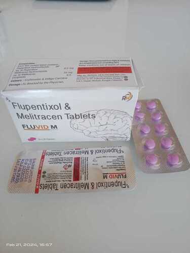 Flupentixol 0.5mg + Meltracetam 10mg 	Tablet