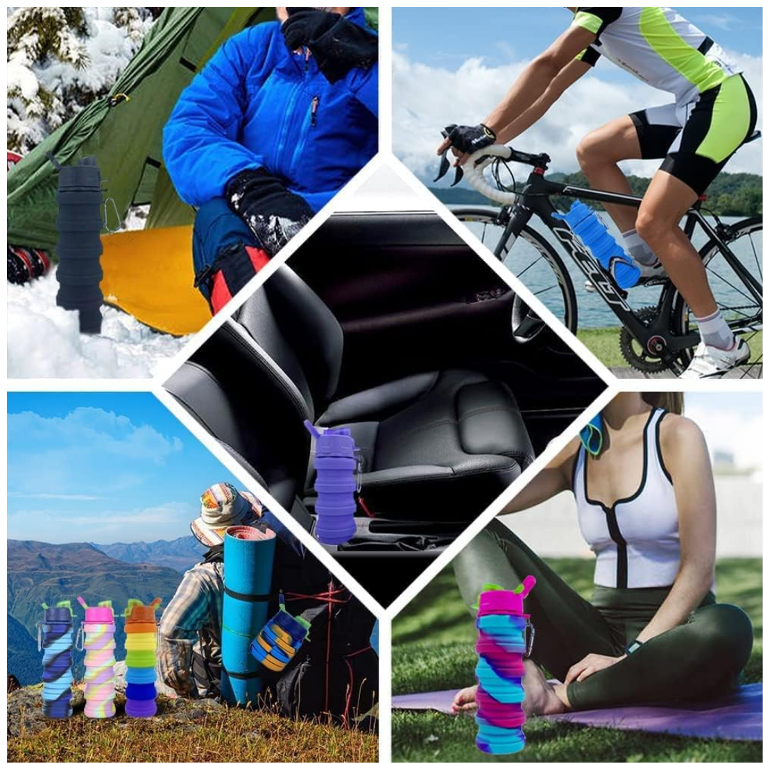 Silicon water bottle