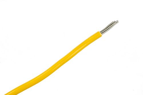 Yellow 10.0 Mm 7 Stranded Aluminium Wire 90 Mtr