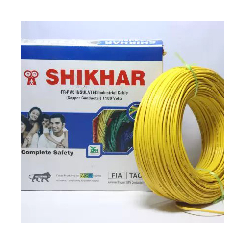 FR, CCR 0.75 mm SHIKHAR House Wire (Six Color 9 No. Gauge)