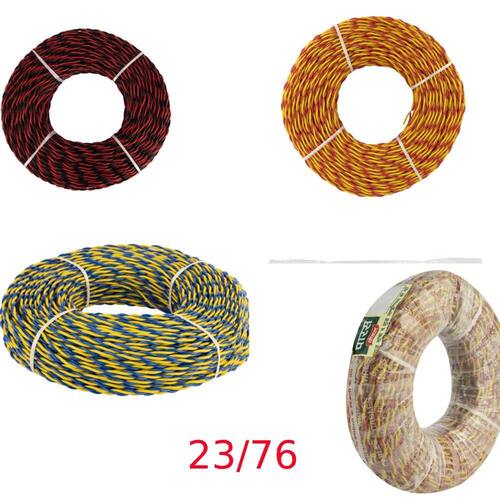 23-76 Paras Aluminium Flexible Coil 73 Mtr Usage: Industrial / Domestic