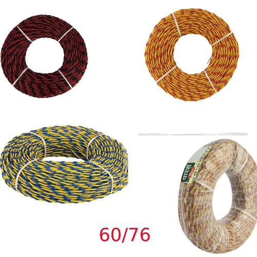 Mix Color 60-76 Paras Aluminium Flexible Coil 73 Mtr