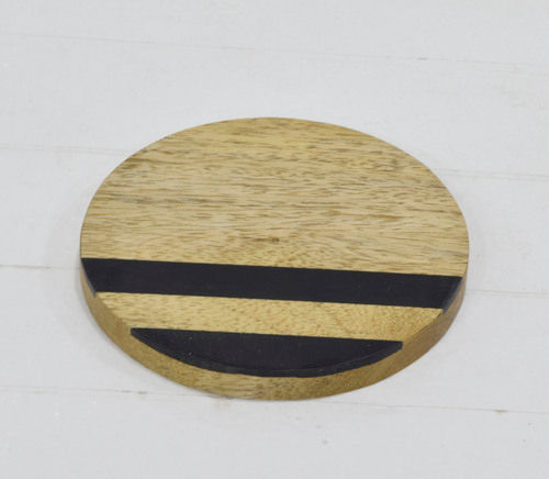 Acacia Wooden Round Coaster