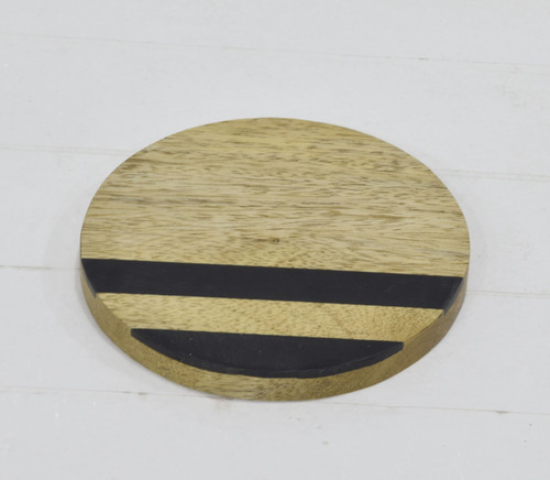 Acacia Wooden Round Coaster